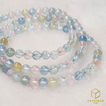 Load image into Gallery viewer, Beryl**** (Aquamarine &amp; Morganite) Bracelet - 4.9mm
