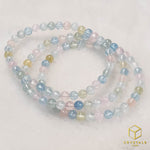 Load image into Gallery viewer, Beryl**** (Aquamarine &amp; Morganite) Bracelet - 4.9mm
