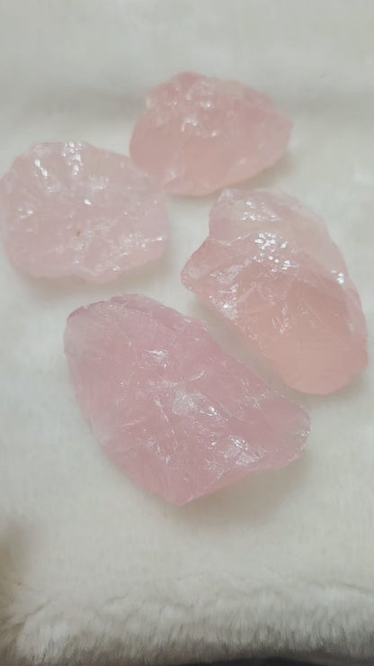 Rose Quartz Raw (Grab Size)