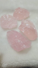 Load and play video in Gallery viewer, Rose Quartz Raw (Grab Size)
