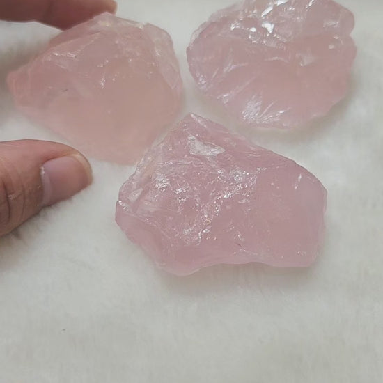 Rose Quartz Raw (Grab Size)
