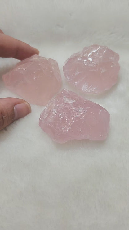 Rose Quartz Raw (Grab Size)