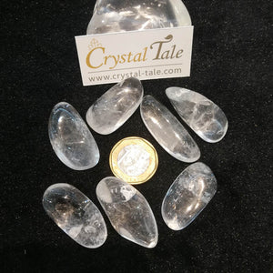 Clear Quartz Tumble (Natural Points)