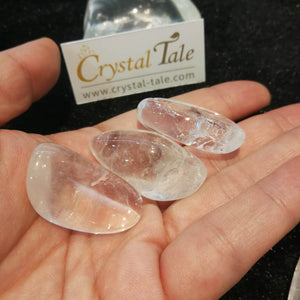 Clear Quartz Tumble (Natural Points)