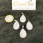 Load image into Gallery viewer, Faceted Tear Drop Pendant - Green Aventurine, Rose Quartz &amp; Carnelian
