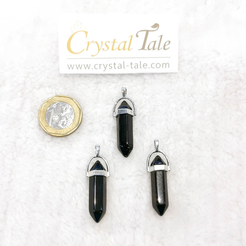 Onxy Double Point Pendant