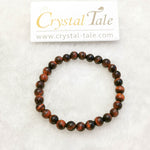 Load image into Gallery viewer, Tiger&#39;s Eye Bracelet - Red
