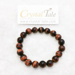 Load image into Gallery viewer, Tiger&#39;s Eye Bracelet - Red
