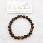 Load image into Gallery viewer, Tiger&#39;s Eye Bracelet - Red
