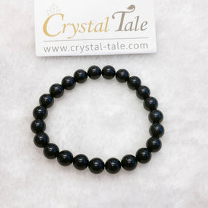 Black Obsidian Bracelet Crystal Tale