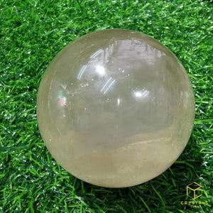 Golden Calcite Sphere - 7cm