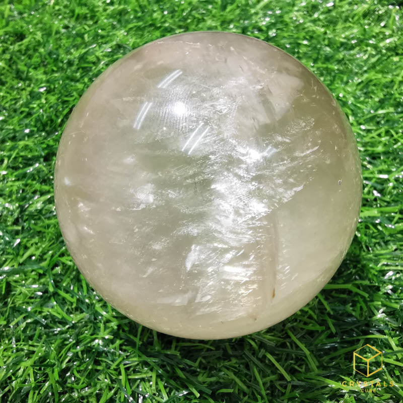 Golden Calcite Sphere - 7cm