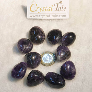 Chevron Amethyst Tumble