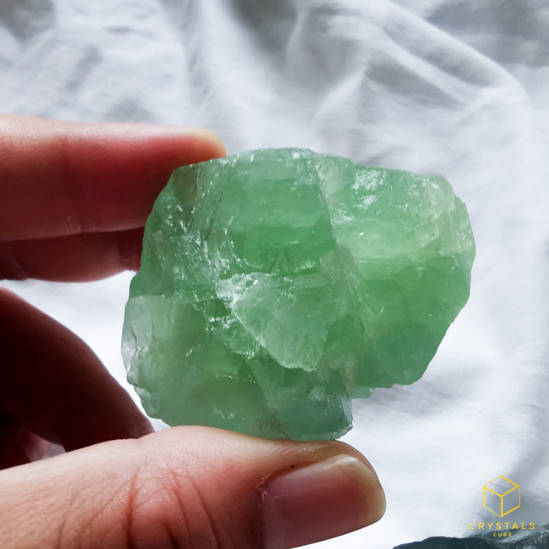 Fluorite (Blue-Green) Raw - Grab size