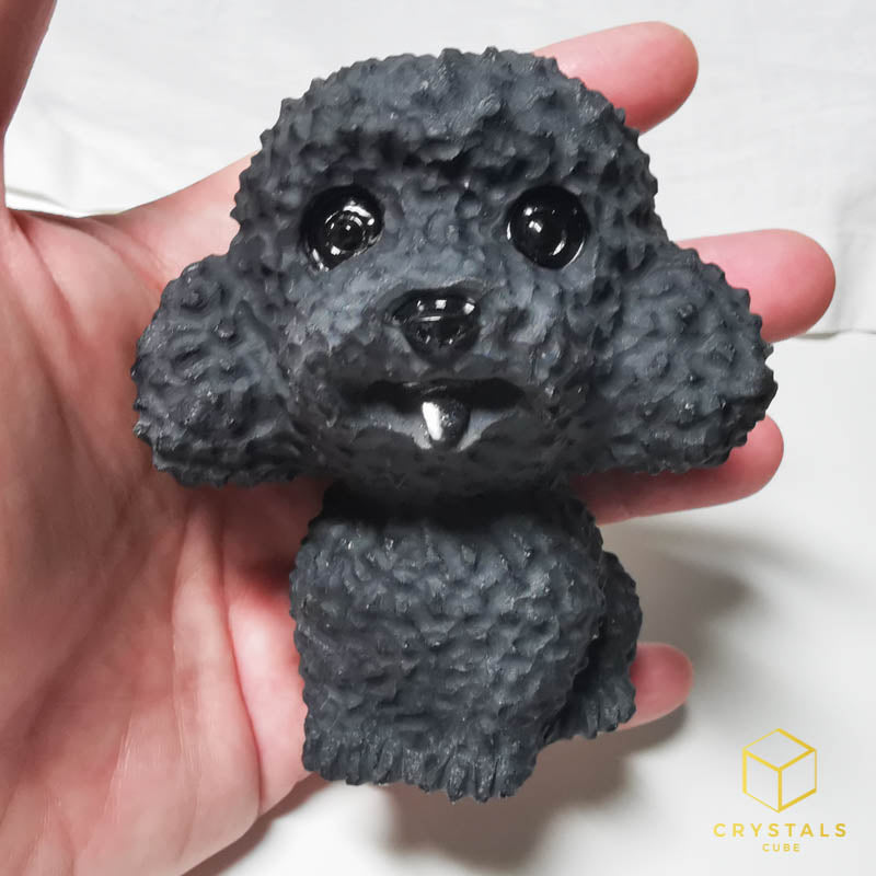 Black Obsidian Dog (Poodle)