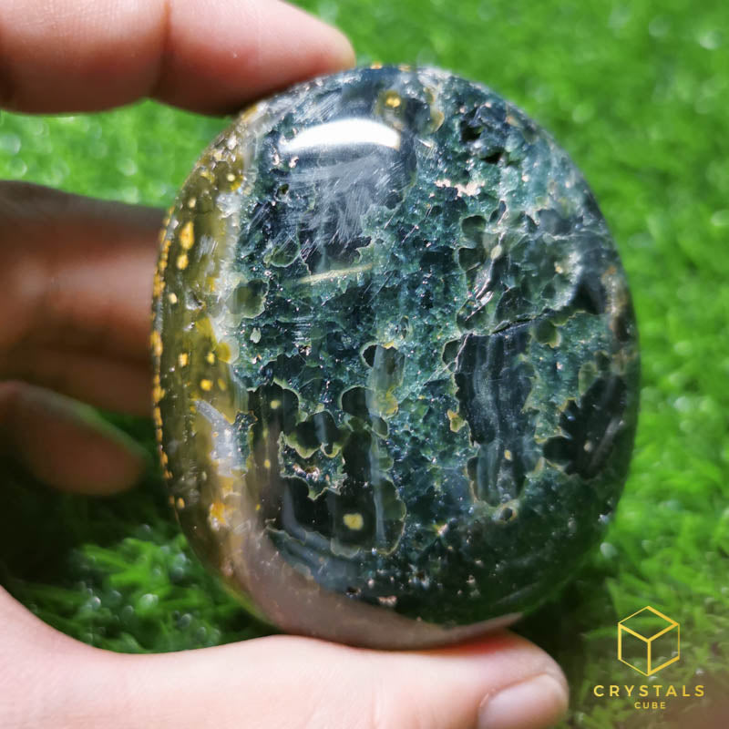 Ocean Jasper Palm Stone