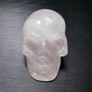 Rose Quartz Skull