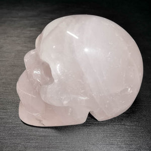 Rose Quartz Skull