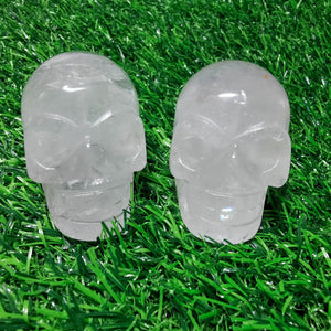 Clear Quartz Skull