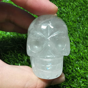 Clear Quartz Skull