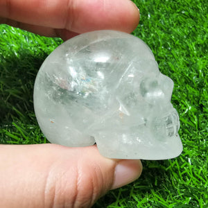 Clear Quartz Skull