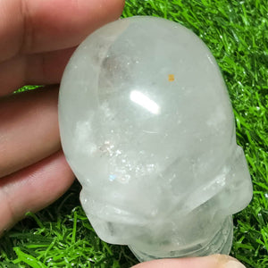 Clear Quartz Skull