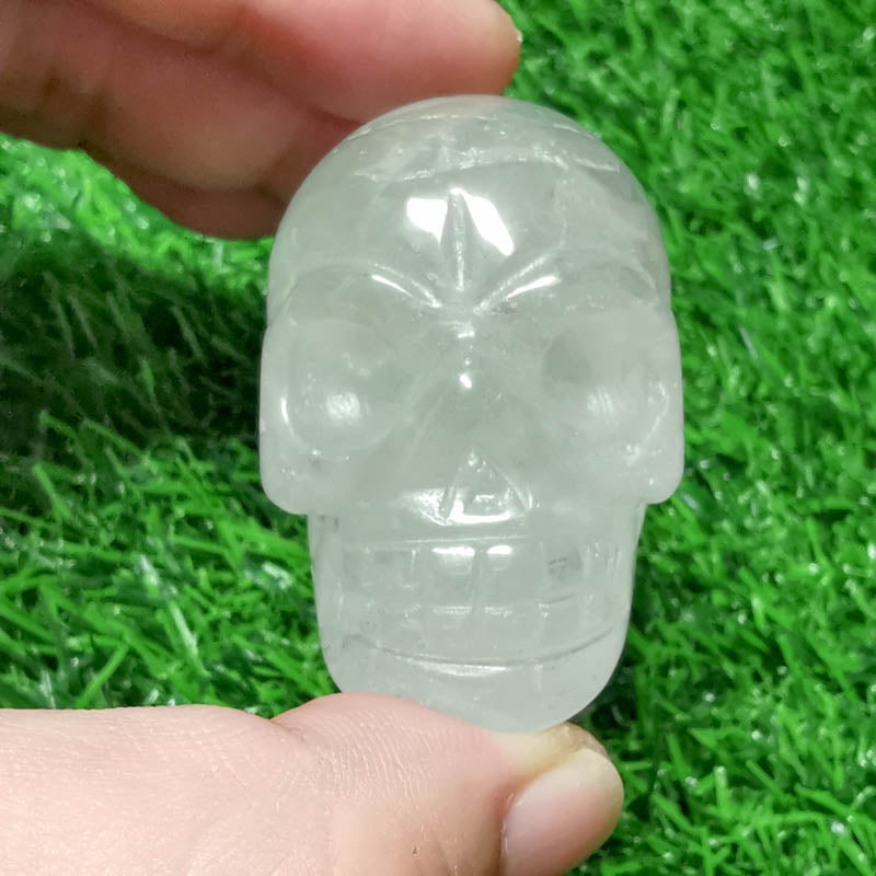 Clear Quartz Skull