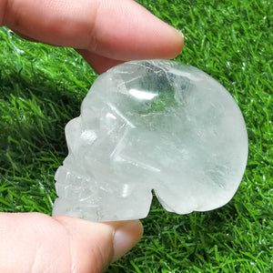 Clear Quartz Skull