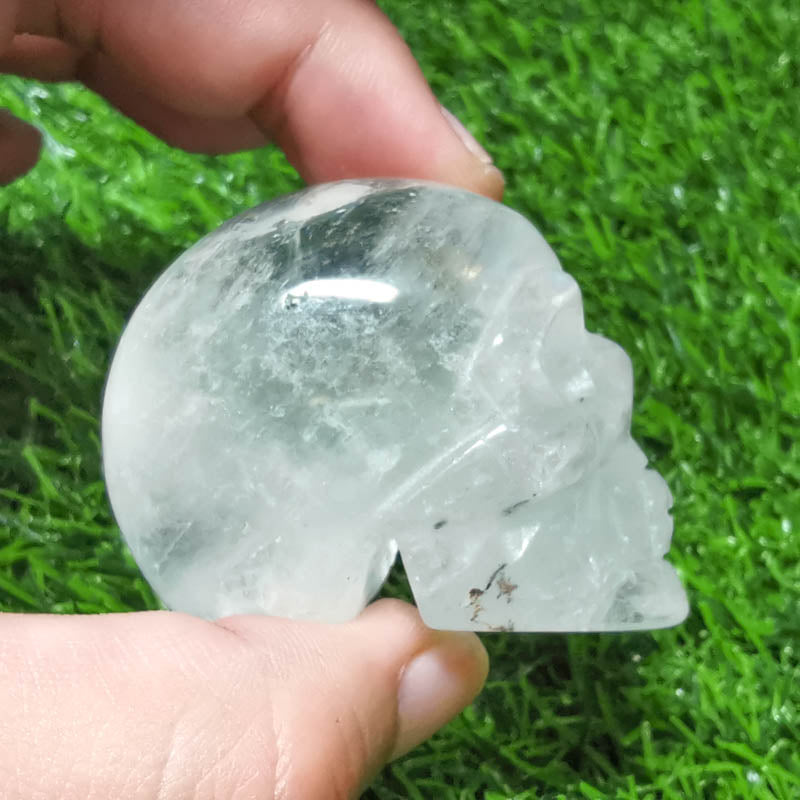 Clear Quartz Skull