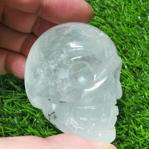 Clear Quartz Skull