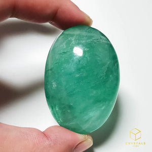 Fluorite Palm Stone