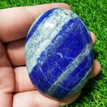 Load image into Gallery viewer, Lapis Lazuli Palm Stone
