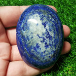 Load image into Gallery viewer, Lapis Lazuli Palm Stone
