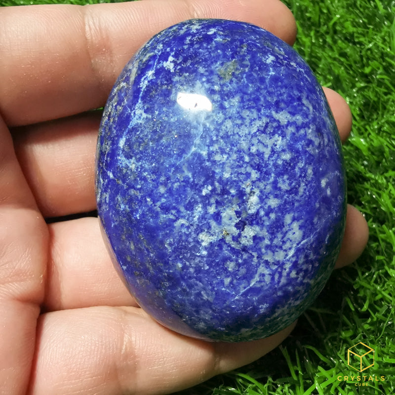 Lapis Lazuli Palm Stone