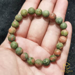 Load image into Gallery viewer, Unakite (Matt) Bracelet
