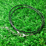 Load image into Gallery viewer, Black necklace (45+5cm)
