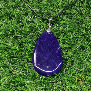 Sodalite Teardrop Pendant - Big