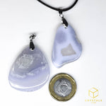 Load image into Gallery viewer, Blue Lace Agate Pendant

