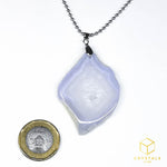 Load image into Gallery viewer, Blue Lace Agate Pendant
