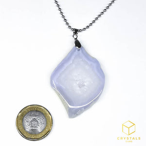 Blue Lace Agate Pendant