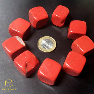 Red Jasper Cube Tumble