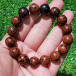 Load image into Gallery viewer, Mahogany Obsidian Bracelet
