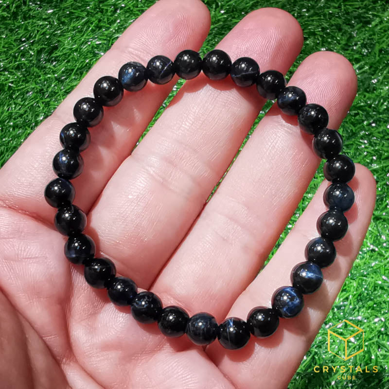 Tiger's Eye Bracelet - Blue