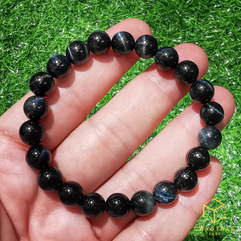 Tiger's Eye Bracelet - Blue