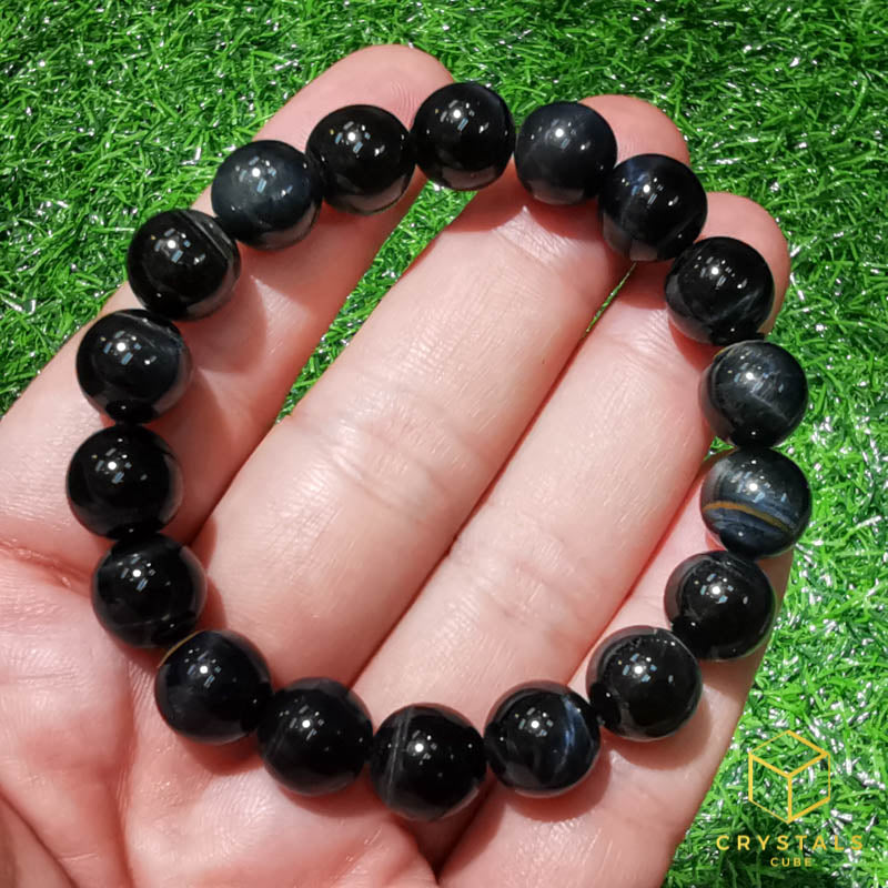 Tiger's Eye Bracelet - Blue