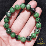 Load image into Gallery viewer, Ruby Zoisite ( Anyolite) Bracelet
