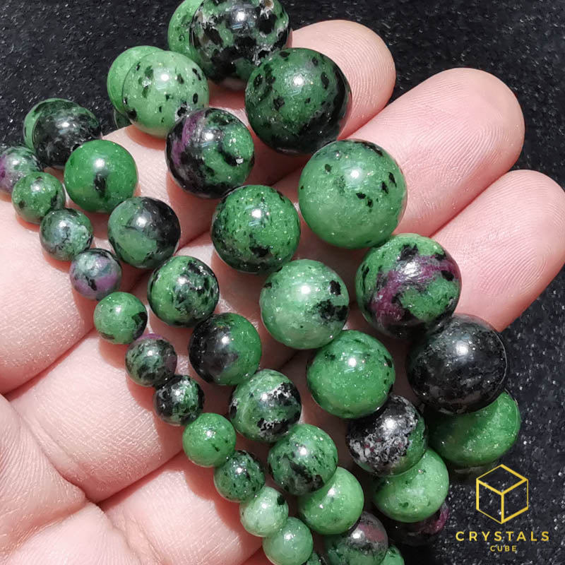 Ruby Zoisite ( Anyolite) Bracelet