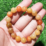 Load image into Gallery viewer, Yellow Jade (Dark)  Bracelet
