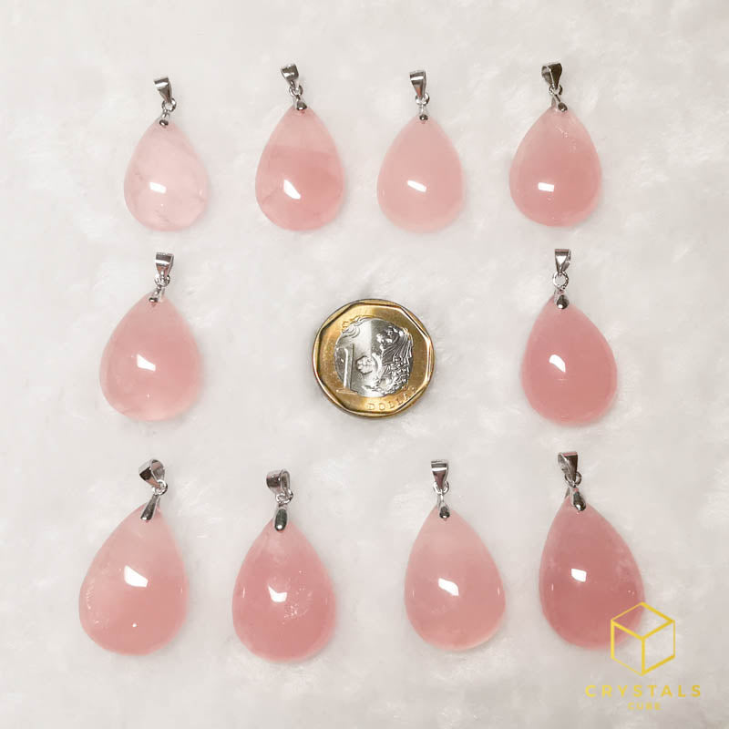 Rose Quartz* Pendant