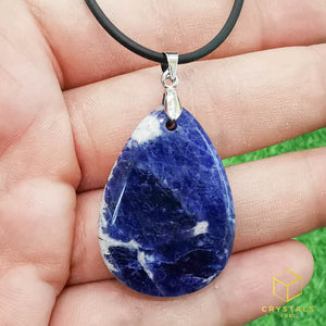 Sodalite Teardrop Pendant - Small